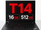 Lenovo T14 Core i7 -16GB+512GB|IPS LED Laptops New
