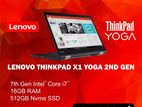 Lenovo Thinkpad X1 Yoga 2nd Gen (i7 7th Gen/16GB RAM/512GB Nvme SSD)