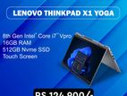 Lenovo Thinkpad X1 Yoga 3rd Gen (i7 vPro 8th Gen) 16GB RAM/ 512GB SSD
