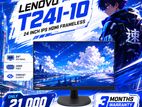 Lenovo ThinkVision T24i-10 IPS FRAMLESS MONITOR HDMI USED 24"