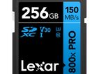 Lexar 256GB SD Card 800x Pro 150Mb/s