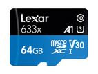 Lexar 64 Gb Micro Sd Card Class 10 A1 Uhs-1 U3 V30 4 K