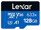 Lexar micro SD Card 128GB UHS-I High-Performance 633x 100MB/s CCTV