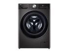 LG 11/7KG Front Loader Inverter Washer Dryer - Black