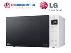 LG 25L Black Microwave with Oven & Grill, MH6535GIS