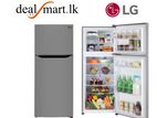 LG 260L Platinum Silver Top Freezer Mount Refrigerator GL-K272SLBB