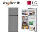 LG 260L Platinum Silver Top Freezer Mount Refrigerator GL-K272SLBB