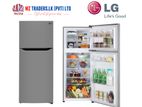 LG 260L Platinum Silver Top Freezer Mount Refrigerator GL-K272SLBB
