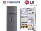 LG 471L Refrigerator Frost Free – Shiny Steel GL-B503PZI
