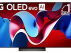 LG 55" OLED EVO C4 THIN Q AI TV 4K New