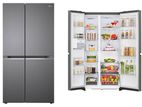 LG 694L Side-By-Side Inverter Refrigerator (GS-B6554DS)