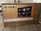 LG 75" 4k UHD TV