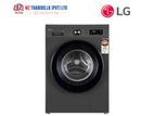 LG 8 Kg Front Load Washing Machine – Black FB1208S6M1