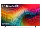 LG 86 Inch NanoCell Nano81 4K Smart TV