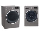 LG Front Load 8KG Washer Dryer Washing Machine (Inverter)