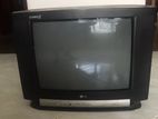 LG Joymax Black CRT Model TV with Remote