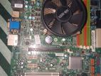 LG Motherboard With i5 1st GEN Processor And 2GB RAM