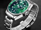 Lige Luxury Fashion Diver Men Watch 30 Atm