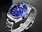 Lige Luxury Fashion Diver Men Watch