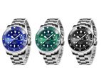 Lige Fashion Diver Men Watch 30 Atm