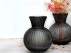 Light Black Ball Vase