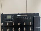 Line 6 POD 500 Guitar Pedalboard