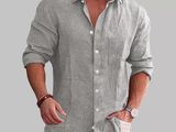 Linen Long Sleeve Shirt