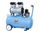 Lion 50L Silent Oil Free Air Compressor 100% Copper Motor