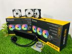 Liquid Cooler - Aura GL360 RGB X3 Fan (Gamdias)