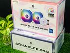 LIQUID DOUBLE COOLER FAN ARGB - AURA AE240-WHITE