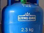 Litro 2.3kg Empty Gas Cylinder