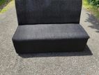 Lobby Sofa Chair 4Ft Black