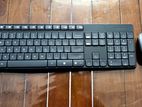 Logitec Wireless Keyboard with Mouse