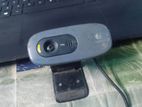 Logitech C270 HD Webcam - Black