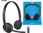 Logitech H340 USB Headset - Black