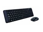 LOGITECH SPACE SAVING WIRELESS KEYBOARD AND MOUSE COMBO