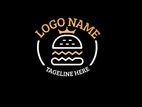 Logo Design For Burger shop - Art Work