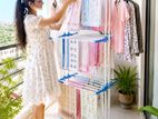 Long Fold-able Cloth Large Rack - Three Layer