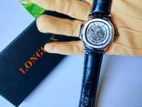 Longlux Automatic Mechanical Skeleton Watch (model 8057)