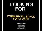 Looking for a Commercial Space to Rent Cafe