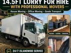 Lorry For Hire 14.5ft/House Movers