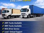 Lorry For Hire 20ft With Movers