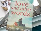 Love and Other words-Christina Lauren Book