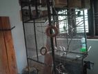 7ft Cage with Love Birds