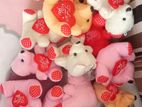Love Soft 10cm Bear Plush Toys Mini Teddy Dolls