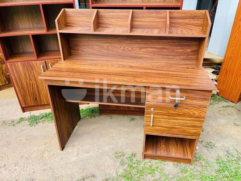 Low-Rack Melamine (L) Study Table for Sale | Kottawa | ikman
