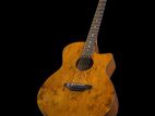 LUNA Gypsy Spalt Solid Wood Acoustic Guitar