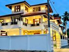 Luxurious Royal Quality & Look With Upstairs New House Sale Negombo