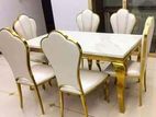 Luxury 6 Chair Dining Table Set -622