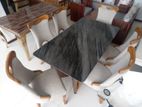 Luxury 6 Chair Dining Table Set